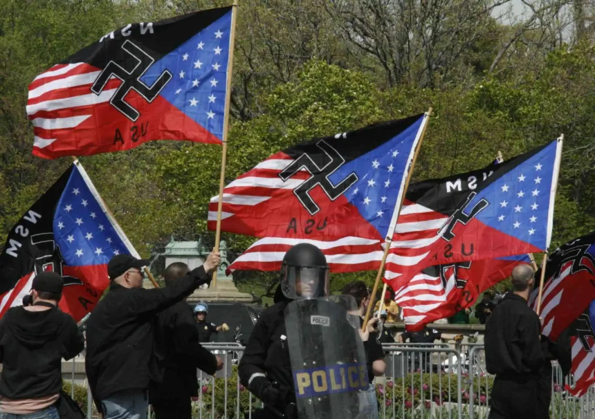 Deep dive into Orlando's extremist march, U.S. political tensions, and the rising influence of neo-Nazi ideologies in the U.S. political landscape.movement rally in USA