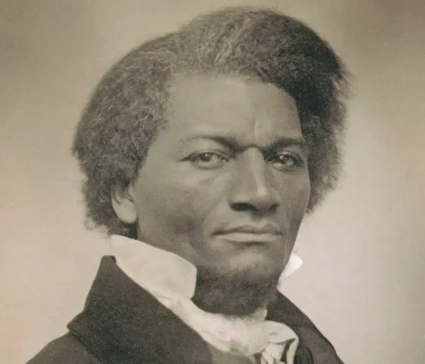 Frederick Douglass embodies the power of slave narratives in shaping American history and identity.
