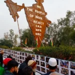 Secularism-Artists Pawan Shukla and Veer Chandra, with the help of common people, created a 35-foot high map of India from 2.5 tons of iron. After 101 days of protests, the Delhi police removed materials put up by the protesters over the last 101 days, including artistic banners, this large standing map of India, and a model of the India Gate. This creative expression from the Global South highlights the region's unity and resilience.