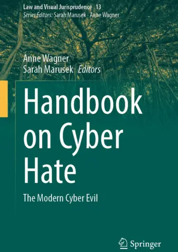 Cover of ‘Handbook on Cyber Hate’, edited by Anne Wagner and Sarah Marusek, exploring modern cyber hate and digital threats