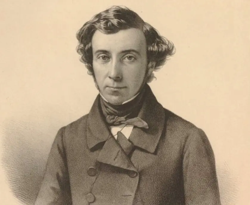 Alexis de Tocqueville était un observateur attentif de la démocratie. Son œuvre <em>De la démocratie en Amérique</em> (1835) analysait les forces et les faiblesses des sociétés démocratiques.