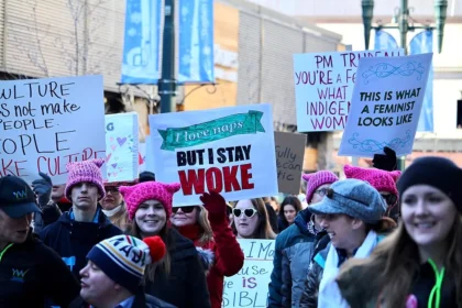 Idéologie_Marche des femmes à Calgary.