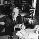 Carl Schmitt en Plettenberg. Foto de Wolfgang Haut.