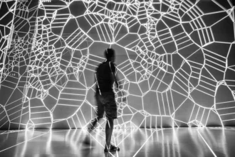 Visualiser l’IA normative : lorsque les algorithmes ne se contentent pas de calculer mais prescrivent, la démocratie doit considérer le code comme un législateur silencieux. Crédit : Ars Electronica et Robert Bauernhansl (CC BY-NC-ND).