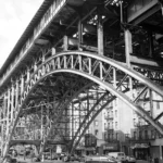 A street view of Harlem, New York—an urban space that, like many across the Americas, has borne witness to shifting racial and communal boundaries shaped by patterns of absorption, mobility, and exclusion.