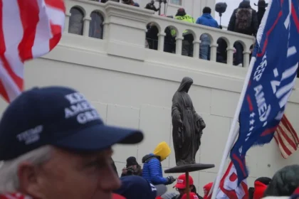 When political identity adopts the symbols of faith, allegiance becomes sacred and opposition heretical.