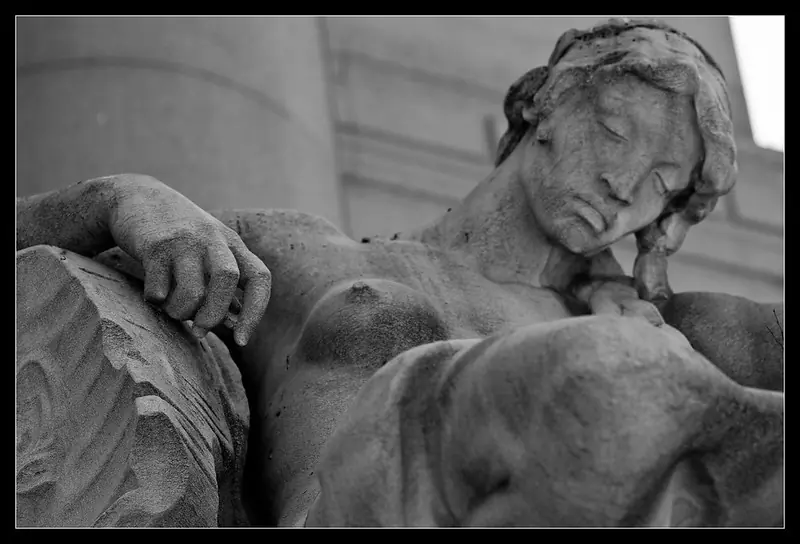 Detail from a sculptural group on the Alexander Hamilton U.S. Custom House—now home to both the National Museum of the American Indian and the U.S. Bankruptcy Court for the Southern District of New York. The building embodies the contradictions of strength and vulnerability at the heart of America's bankruptcy system.Photo by R.W. Sinclair