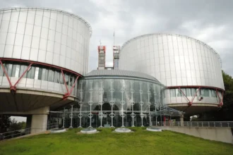 The European Court of Human Rights in Strasbourg.