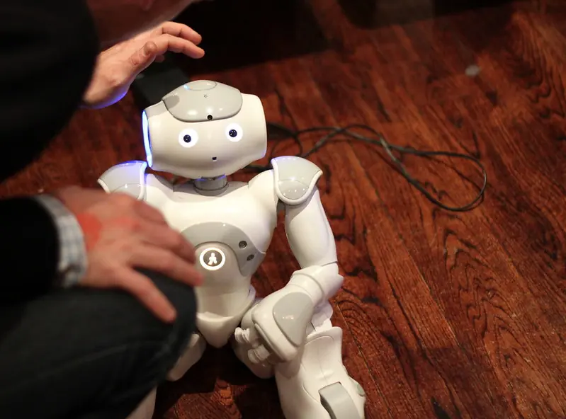 A humanoid robot engages in quiet interaction with a human companion. As robots grow more lifelike and expressive, their presence in caregiving, education, and companionship raises new ethical questions Can relational intimacy arise from code And what happens when we respond as if it has
Photo kerolic (CC BY-NC-SA)