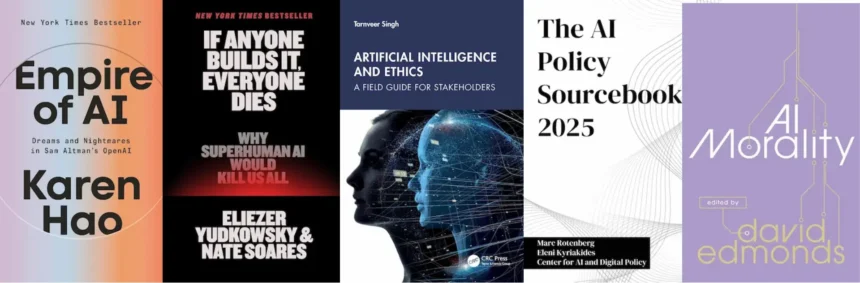 Artificial intelligence book covers