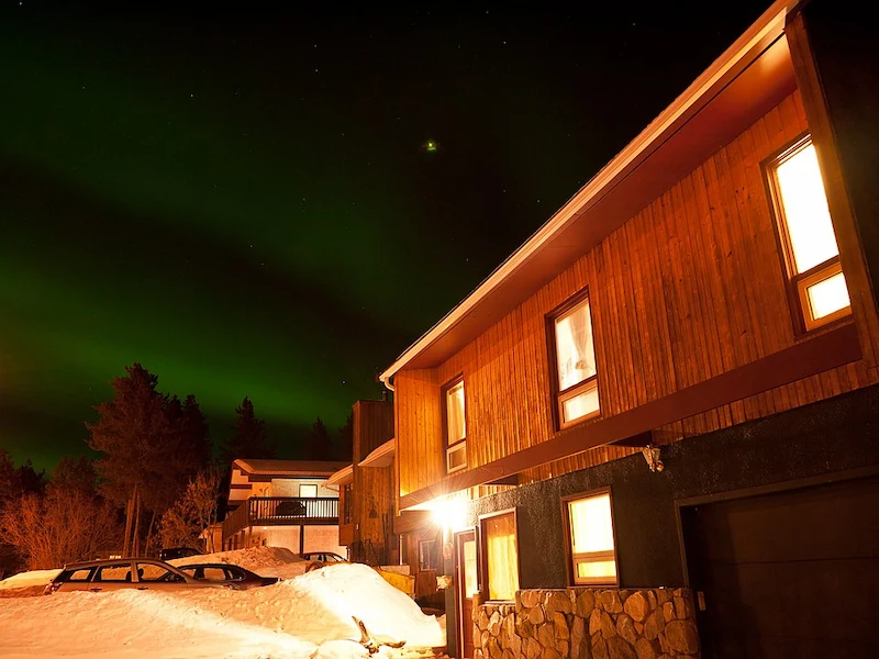 Aurora borealis over Whitehorse, Yukon. Communities across the Canadian North form part of the lived experience and empirical grounding behind decades of writing and debate on Arctic politics.
