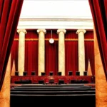 The Supreme Court chamber in Washington, D.C., where rulings on campaign finance and political speech have shaped the power of political spending in the United States.