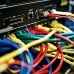 AI Backlash: Behind the promise of AI is a tangle of cables, servers and power lines, and a growing public demand to decide how they are built. Photo: Bob Mical (CC BY 3.0 US)