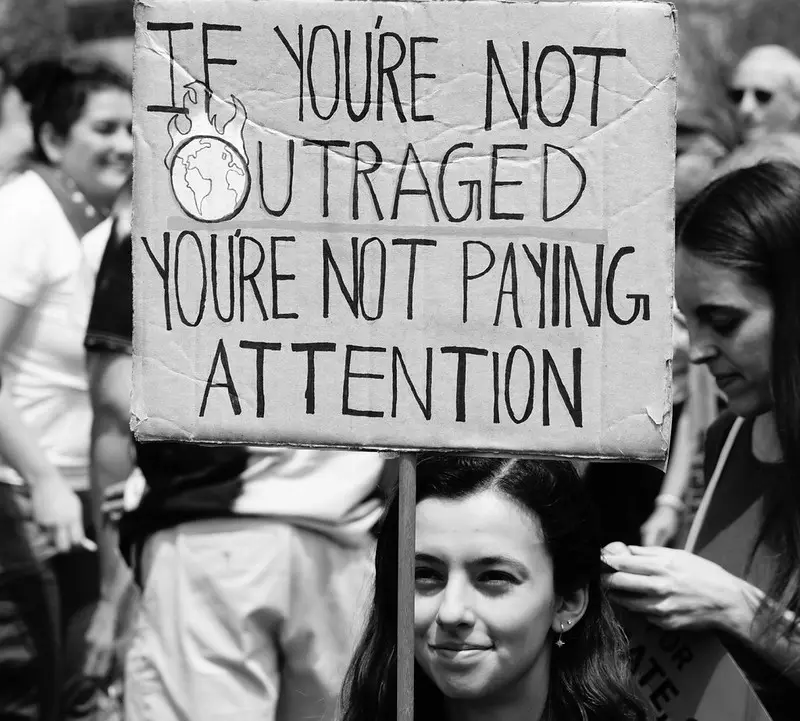 Public outrage over climate inaction has increasingly moved from the streets into the courtroom. Photo by Victoria Pickering (CC BY-NC ND)